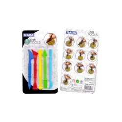 RONY ΕΡΓΑΛΕΙΑ ΠΗΛΟΥ-ΠΛΑΣΤΕΛΙΝΗΣ TOOL-CRAFT 5 ΤΕΜΑΧΙΑ