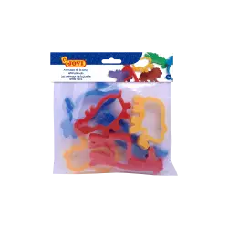 JOVI ΕΡΓΑΛΕΙΑ ΠΛΑΣΤΕΛΙΝΗΣ ΚΑΛΟΥΠΙΑ ΖΩΑ ΖΟΥΓΚΛΑΣ BLISTER 2+ 6 ΤΕΜΑΧΙΑ