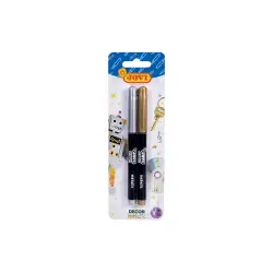 JOVI ΜΑΡΚΑΔΟΡΟΙ BLISTER 2 ΧΡΩΜΑΤΑ Φ4.2mm METALLIC ΑΣΗΜΙ/ΧΡΥΣΟ