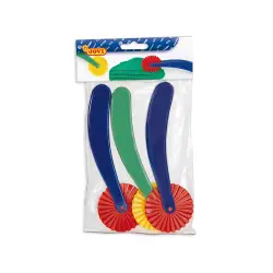 JOVI ΕΡΓΑΛΕΙΑ ΠΛΑΣΤΕΛΙΝΗΣ ΡΟΔΕΛΑ ΚΟΠΗΣ BLISTER 3+ 3 ΤΕΜΑΧΙΑ