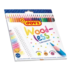 JOVI ΚΡΑΙΓΙΟΝ (ΞΥΛΟΜΠΟΓΙΕΣ) WOOD-FREE ΤΡΙΓΩΝΙΚΕΣ 3+ ΧΑΡΤΙΝΟ BLISTER 24 ΧΡΩΜΑΤ?