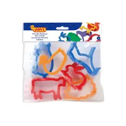 JOVI ΕΡΓΑΛΕΙΑ ΠΛΑΣΤΕΛΙΝΗΣ ΚΑΛΟΥΠΙΑ ΖΩΑ ΑΓΡΟΚΤΗΜΑ BLISTER 2+ 6 ΤΕΜΑΧΙΑ