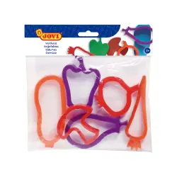 JOVI ΕΡΓΑΛΕΙΑ ΠΛΑΣΤΕΛΙΝΗΣ ΚΑΛΟΥΠΙΑ ΛΑΧΑΝΙΚΑ BLISTER 2+ 6 ΤΕΜΑΧΙΑ