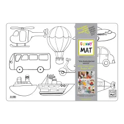 AKADEMI ΣΟΥΠΛΑ ΕΠΙΦΑΝΕΙΑ ΖΩΓΡΑΦΙΚΗΣ ΟΧΗΜΑΤΑ 48x33.5cm FUNNY MAT