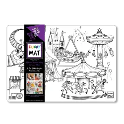 AKADEMI ΣΟΥΠΛΑ ΕΠΙΦΑΝΕΙΑ ΖΩΓΡΑΦΙΚΗΣ ΛΟΥΝΑ ΠΑΡΚ 48x33.5cm FUNNY MAT