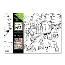 AKADEMI ΣΟΥΠΛΑ ΕΠΙΦΑΝΕΙΑ ΖΩΓΡΑΦΙΚΗΣ ΚΑΜΠΙΝΓΚ 48x33.5cm FUNNY MAT