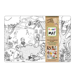 AKADEMI ΣΟΥΠΛΑ ΕΠΙΦΑΝΕΙΑ ΖΩΓΡΑΦΙΚΗΣ 48x33.5cm FUNNY MAT ΑΝΟΙΞΗ