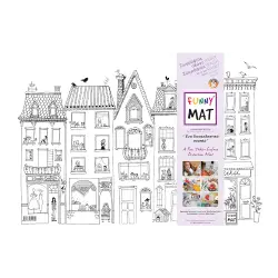 AKADEMI ΣΟΥΠΛΑ ΕΠΙΦΑΝΕΙΑ ΖΩΓΡΑΦΙΚΗΣ Ο ΠΕΛΑΡΓΟΣ ΣΤΗ ΣΤΕΓΗ 48x33.5cm FUNNY MAT