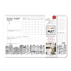 AKADEMI ΣΟΥΠΛΑ ΕΠΙΦΑΝΕΙΑ ΖΩΓΡΑΦΙΚΗΣ BUSINESS PLANNER 48x33.5cm FUNNY MAT