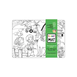 AKADEMI ΣΟΥΠΛΑ ΕΠΙΦΑΝΕΙΑ ΖΩΓΡΑΦΙΚΗΣ 25x35cm FUNNY MAT ΑΓΡΟΚΤΗΜΑ