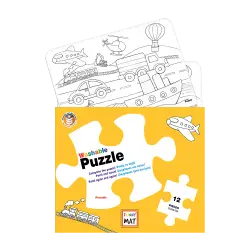 AKADEMI ΠΑΖΛ ΕΠΙΦΑΝΕΙΑ ΖΩΓΡΑΦΙΚΗΣ ΟΧΗΜΑΤΑ 30x40cm FUNNY PUZZLE