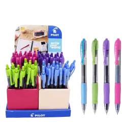 PILOT ΒΙΤΡΙΝΑ ΓΕΜΑΤΗ ΣΤΥΛΟ G-2 0.7mm FUN ΑΣΣΟΡΤΙ 48 ΤΕΜΑΧΙΑ (Το προιόν πωλείται σε μεμονωμένα τεμάχια του ενός)