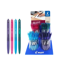 PILOT ΒΙΤΡΙΝΑ ΓΕΜΑΤΗ ΣΤΥΛΟ ΚΟΥΜΠΙ SUPER GRIP G MEDIUM 96 ΤΕΜΑΧΙΑ (Το προιόν πωλείται σε μεμονωμένα τεμάχια του ενός)