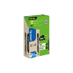 PILOT ΣΤΥΛΟ G-2 0.7mm PROMO 12Τ & ΔΩΡΟ ΑΝΤΑΛΛΑΚΤΙΚΑ 12T ΜΑΥΡΟ 24 ΤΕΜΑΧΙΑ