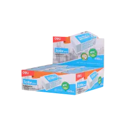 DELI ΓΟΜΑ 40x22x12mm SCRIBE PLUS ΛΕΥΚΗ 45 ΤΕΜΑΧΙΑ (Το προιόν πωλείται σε μεμονωμένα τεμάχια του ενός)