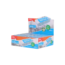 DELI ΓΟΜΑ 60x24x12mm SCRIBE PLUS ΛΕΥΚΗ 30 ΤΕΜΑΧΙΑ (Το προιόν πωλείται σε μεμονωμένα τεμάχια του ενός)