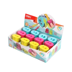 DELI ΒΙΤΡΙΝΑ ΓΕΜΑΤΗ ΞΥΣΤΡΑ ΠΛΑΣΤΙΚΗ ΒΑΡΕΛΑΚΙ ΔΙΠΛΗ U-TOUCH 3 ΧΡΩΜΑΤΑ 12 ? (Το προιόν πωλείται σε μεμονωμένα τεμάχια του ενός)