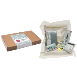 DELI ΚΟΥΤΙ ΓΕΜΑΤΟ 12 ΤΕΜΑΧΙΑ ΔΙΑΦΟΡΑ OFFICE KIT ΠΡΑΣΙΝΟ