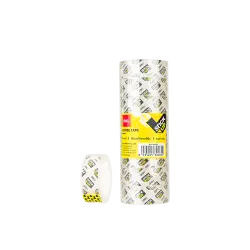 DELI ΚΟΛΛΗΤΙΚΗ ΤΑΙΝΙΑ ΔΙΑΦΑΝΗ ΣΕΤ 8 ΤΕΜΑΧΙΑ 18mmx27.4m STICK UP