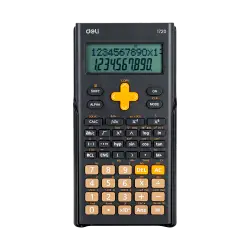 DELI ΑΡΙΘΜΟΜΗΧΑΝΗ ΕΠΙΣΤΗΜΟΝΙΚΗ 300 ΛΕΙΤΟΥΡΓΙΕΣ 23.3x11.5x3cm ΣΚΟΥΡΟ ΓΚΡΙ