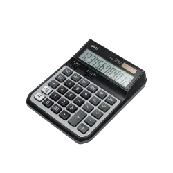 DELI ΑΡΙΘΜΟΜΗΧΑΝΗ 12 ΨΗΦΙΑ 20.1x16x4.6cm ΓΚΡΙ