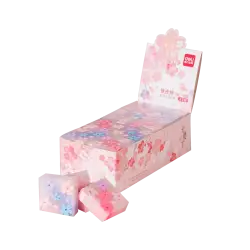 DELI ΒΙΤΡΙΝΑ ΓΕΜΑΤΗ ΓΟΜΑ 35x35x11mm SAKURA ΑΣΣΟΡΤΙ 32 ΤΕΜΑΧΙΑ (Το προιόν πωλείται σε μεμονωμένα τεμάχια του ενός)