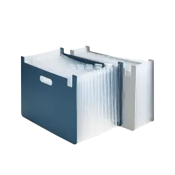 DELI ΑΡΧΕΙΟΘΗΚΗ ΕΠΕΚΤΕΙΝΟΜΕΝΗ ΠΛΑΣΤΙΚΟ 13 ΘΕΣΕΙΣ Α4 ΜΠΛΕ