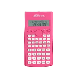 DELI ΑΡΙΘΜΟΜΗΧΑΝΗ ΕΠΙΣΤΗΜΟΝΙΚΗ 240 ΛΕΙΤΟΥΡΓΙΕΣ 16.2x8.4x1.9cm CORE ΚΟΚΚΙΝΗ