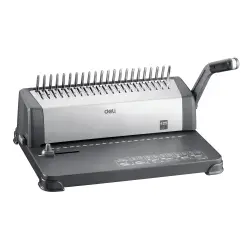 DELI ΜΗΧΑΝΗ ΒΙΒΛΙΟΔΕΣΙΑΣ 39.5x28.5x34cm ΓΚΡΙ