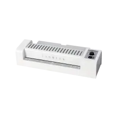 DELI ΜΗΧΑΝΗ ΠΛΑΣΤΙΚΟΠΟΙΗΣΗΣ Α4 37.3x14.5x10.3cm 80-200micron 300mm/min ΓΚΡΙ