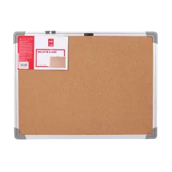 DELI ΠΙΝΑΚΑΣ ΦΕΛΛΟΥ ΜΕΤΑΛΛΙΚΟ ΠΛΑΙΣΙΟ 45x60cm ΚΑΦΕ