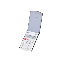 DELI ΑΡΙΘΜΟΜΗΧΑΝΗ 8 ΨΗΦΙΩΝ 10.15x6.05x1.1cm EASY-PROTECT ΜΑΥΡΗ