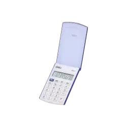 DELI ΑΡΙΘΜΟΜΗΧΑΝΗ 8 ΨΗΦΙΩΝ 10.15x6.05x1.1cm EASY-PROTECT ΜΠΛΕ