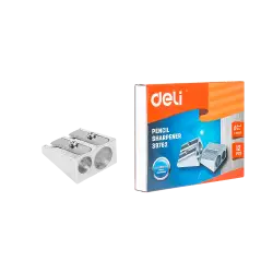 DELI ΞΥΣΤΡΑ ΔΙΠΛΗ ΜΕΤΑΛΛΙΚΗ 25x24x13mm Φ8-12mm 12 ΤΕΜΑΧΙΑ (Το προιόν πωλείται σε μεμονωμένα τεμάχια του ενός)