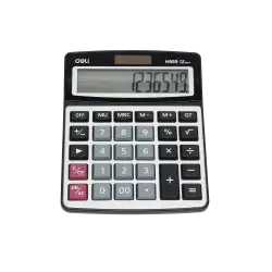 DELI ΑΡΙΘΜΟΜΗΧΑΝΗ 12 ΨΗΦΙΩΝ 17.25x13.45x3.4cm Γκρι