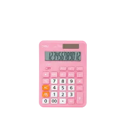 DELI ΑΡΙΘΜΟΜΗΧΑΝΗ 12 ΨΗΦΙΩΝ ΜΠΑΤΑΡΙΑΣ/ΗΛΙΑΚΟ ΡΙΖΑ ΠΛΑΣΤΙΚΟ BLISTER 15.21x10