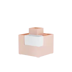 DELI ΜΟΛΥΒΟΘΗΚΗ ΠΛΑΣΤΙΚΗ ΑΦΑΙΡΟΥΜΕΝΗ ΘΗΚΗ ΒΑΣΗ ΣΙΛΙΚΟΝΗΣ 6 ΘΕΣΕΩΝ LI