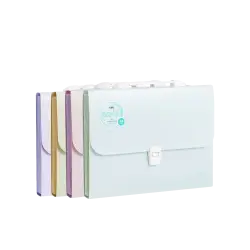 DELI ΤΣΑΝΤΑ ΧΕΡΟΥΛΙ 13 ΘΕΣΕΙΣ ΠΛΑΣΤΙΚΗ Α4 COLORFUL ΑΣΣΟΡΤΙ