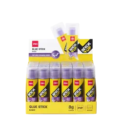 DELI ΒΙΤΡΙΝΑ ΓΕΜΑΤΗ ΚΟΛΛΑ STICK PVP 8gr STICK UP ΜΩΒ 24 ΤΕΜΑΧΙΑ (Το προιόν πωλείται σε μεμονωμένα τεμάχια του ενός)