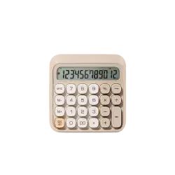 DELI ΑΡΙΘΜΟΜΗΧΑΝΗ 12 ΨΗΦΙΑ 13x13.3x2.7cm ΓΚΡΙ