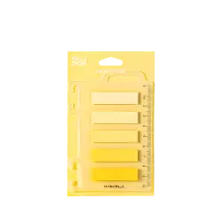 DELI ΣΕΛΙΔΟΔΕΙΚΤΗΣ ΑΥΤΟΚΟΛΛΗΤΟ FILM BOPP BLISTER 5x20Φ 44x12mm NUSIGN ΚΙΤΡΙΝΟ