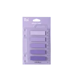 DELI ΣΕΛΙΔΟΔΕΙΚΤΗΣ ΑΥΤΟΚΟΛΛΗΤΟ FILM BOPP BLISTER 5x20 ΦΥΛΛΑ 44x12mm NUSIGN ΜΩΒ