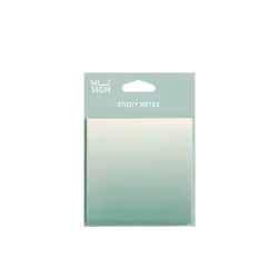 DELI ΧΑΡΤΙΑ ΣΗΜΕΙΩΣΕΩΝ ΑΥΤΟΚΟΛΛΗΤΑ 60 ΦΥΛΛΑ ΟΜΠΡΕ BLISTER 74x74mm NUSIGN ΠΡΑΣΙ