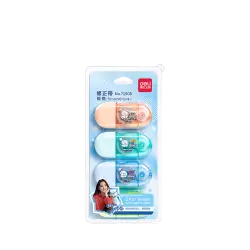 DELI ΔΙΟΡΘΩΤΙΚΗ ΤΑΙΝΙΑ 4 ΤΕΜΑΧΙΑ 5mmx6m ΑΣΣΟΡΤΙ 12 ΤΕΜΑΧΙΑ (Το προιόν πωλείται σε μεμονωμένα τεμάχια του ενός)