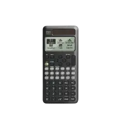 DELI ΑΡΙΘΜΟΜΗΧΑΝΗ ΕΠΙΣΤΗΜΟΝΙΚΗ 562 ΛΕΙΤΟΥΡΓΙΕΣ 16x7.4x1.64cm ΣΚΟΥΡΟ ΓΚΡΙ