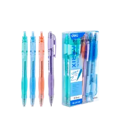 DELI ΣΤΥΛΟ GEL ΚΟΥΜΠΙ ΜΠΛΕ ΜΕΛΑΝΙ 0.5mm ΘΗΚΗ ΣΙΛΙΚΟΝΗΣ ARRIX ΑΣΣΟΡΤΙ 12 ΤΕΜ? (Το προιόν πωλείται σε μεμονωμένα τεμάχια του ενός)