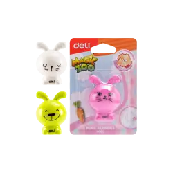 DELI ΞΥΣΤΡΑ ΒΑΡΕΛΑΚΙ ΜΟΝΗ ΠΛΑΣΤΙΚΟ BLISTER Φ6.9-8mm 36x37x51.5mm MAGIC ZOO ΑΣΣΟΡΤΙ 12  (Το προιόν πωλείται σε μεμονωμένα τεμάχια