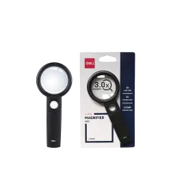 DELI ΦΑΚΟΣ ΜΕΓΕΘΥΝΤΙΚΟΣ ΡΑΚΕΤΑ 3x ΠΛΑΣΤΙΚΟΣ BLISTER 45mm ΜΑΥΡΟΣ