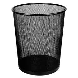 DELI ΚΑΛΑΘΙ ΑΧΡΗΣΤΩΝ ΜΕΤΑΛΛΙΚΟ Φ29.5x24x34.3cm 16lt ΜΑΥΡΟ