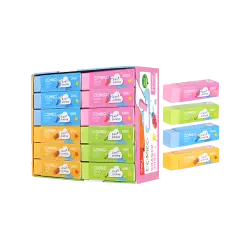 DELI ΒΙΤΡΙΝΑ ΓΕΜΑΤΗ ΓΟΜΑ 60x15x15mm COMIKO ΑΣΣΟΡΤΙ 36 ΤΕΜΑΧΙΑ (Το προιόν πωλείται σε μεμονωμένα τεμάχια του ενός)